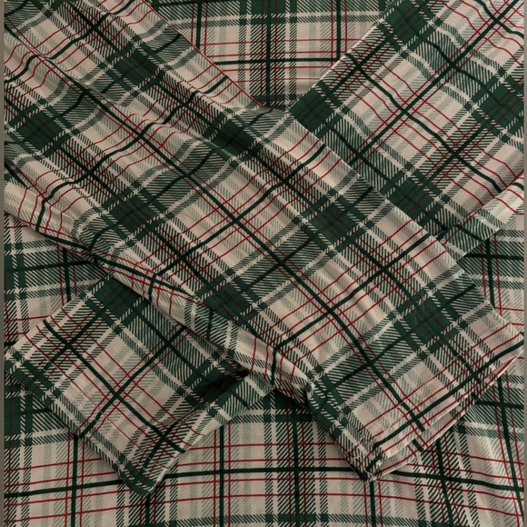 Men’s Little Sleepies Noel Plaid Pajama Shirt - Picture 4 of 7